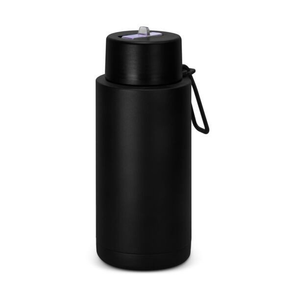 128026 1L Stainless Steel Bottle with Silicone Handle Thumbnail